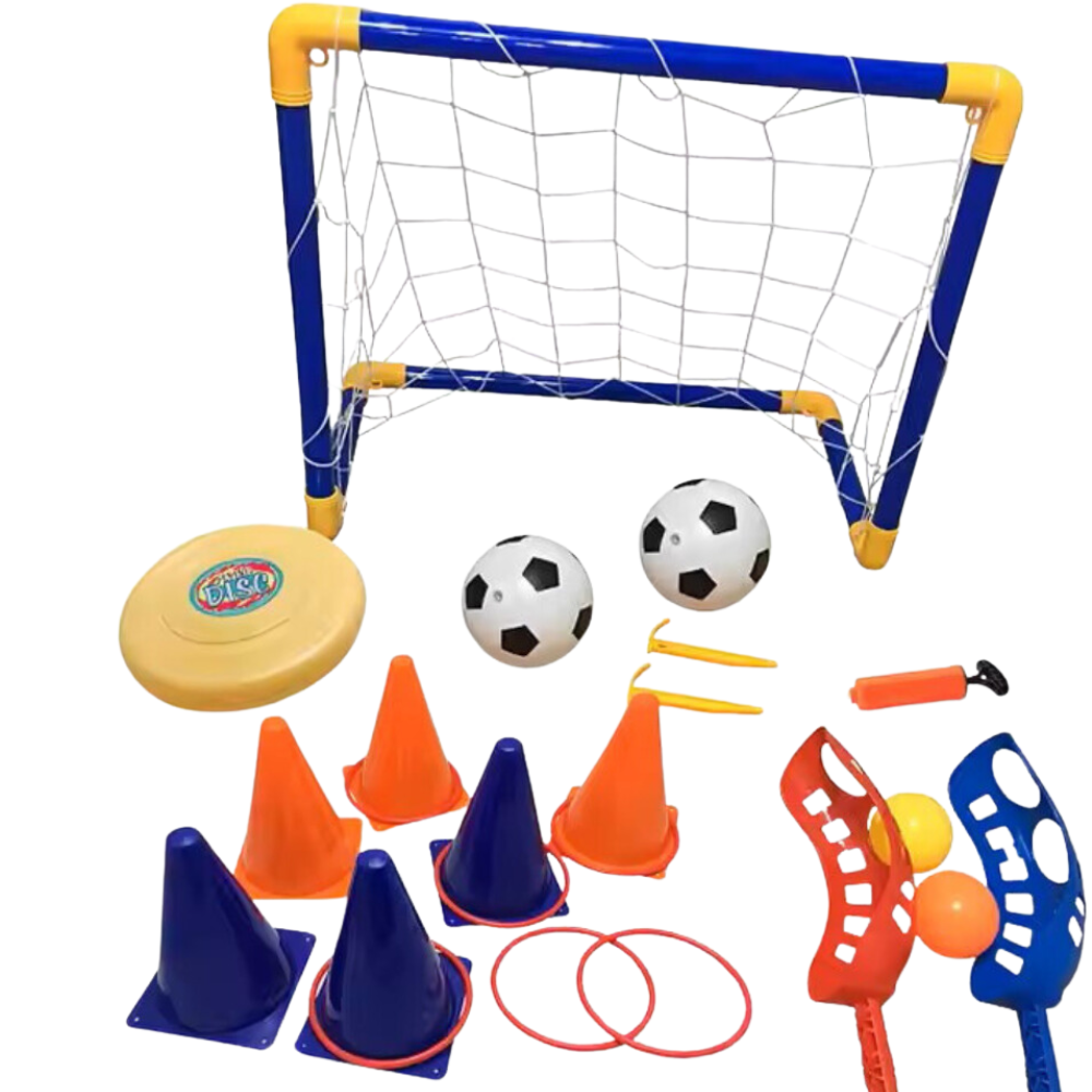 5-in-1 Outdoor Sports Combo – Fun Activity Game Set for Kids