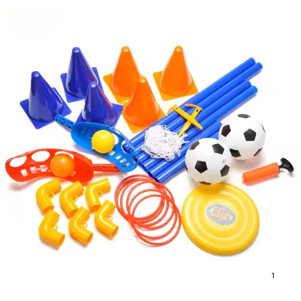 5-in-1 Outdoor Sports Combo – Fun Activity Game Set for Kids