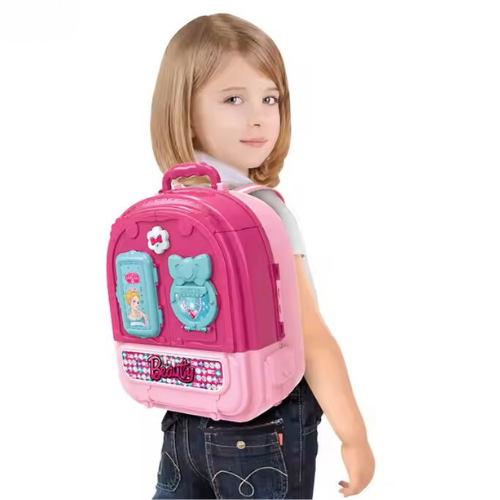 Makeup 3 an 1 back pack Beauty set toy games toys for girl